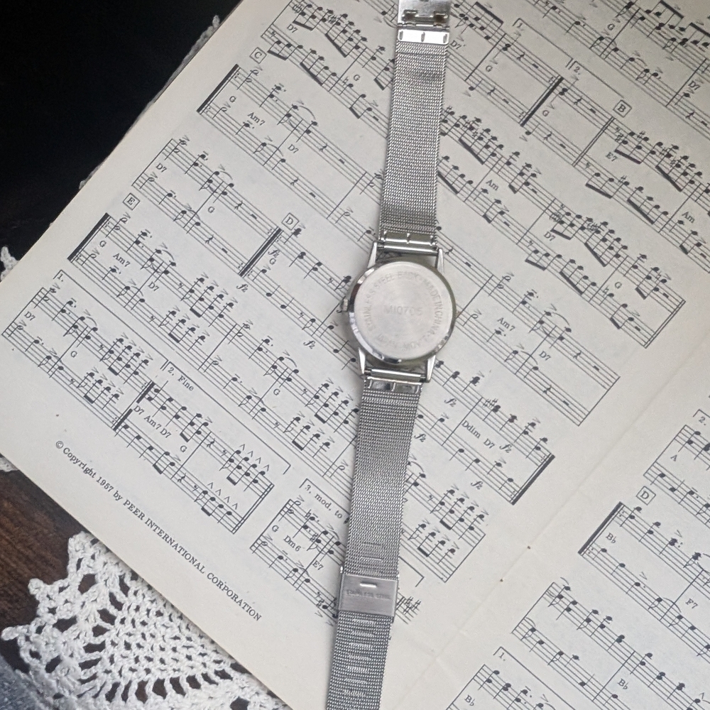 Midtown Silver Mesh Band Watch - Picture 7 of 10
